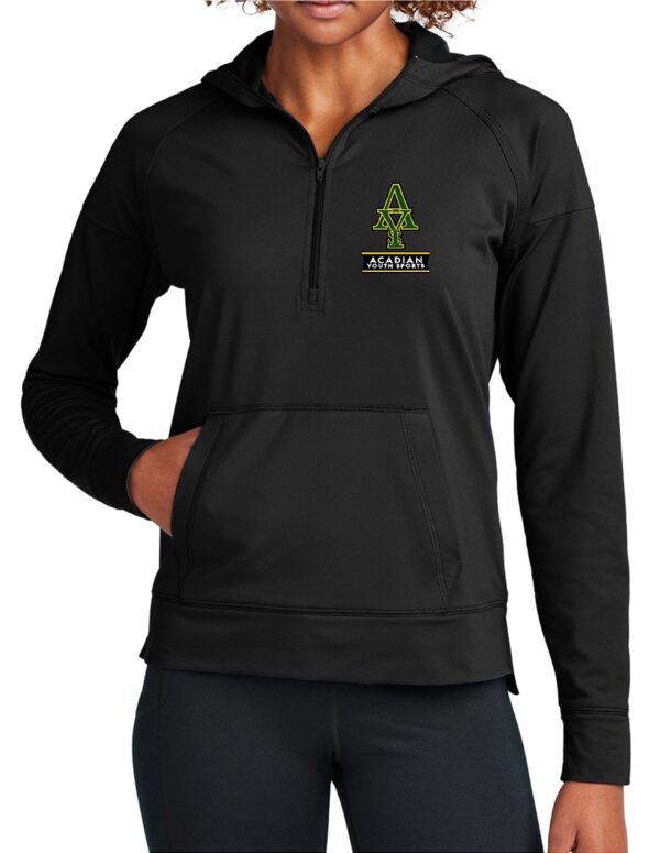 AYS Stretch 1/2 Zip Hoodie - Image 4