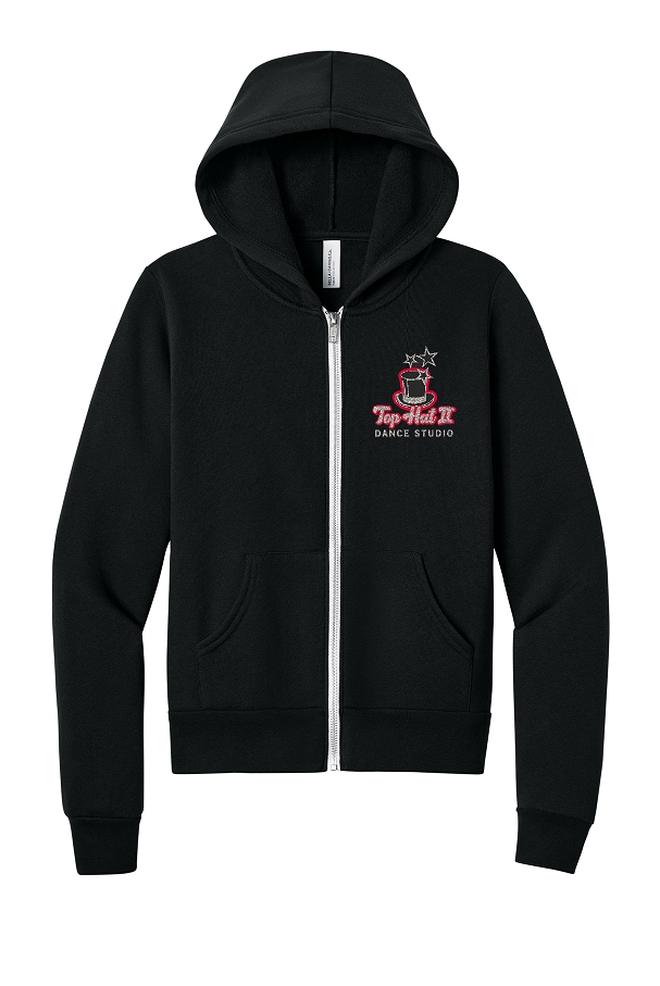 Top Hat II Sponge Fleece Full Zip Hoodie - Image 2