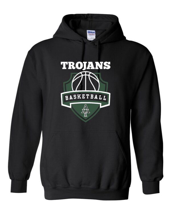 Trojans Basketball Pullover Hooded Sweatshirt - Image 6