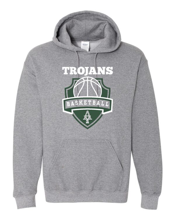 Trojans Basketball Pullover Hooded Sweatshirt - Image 4