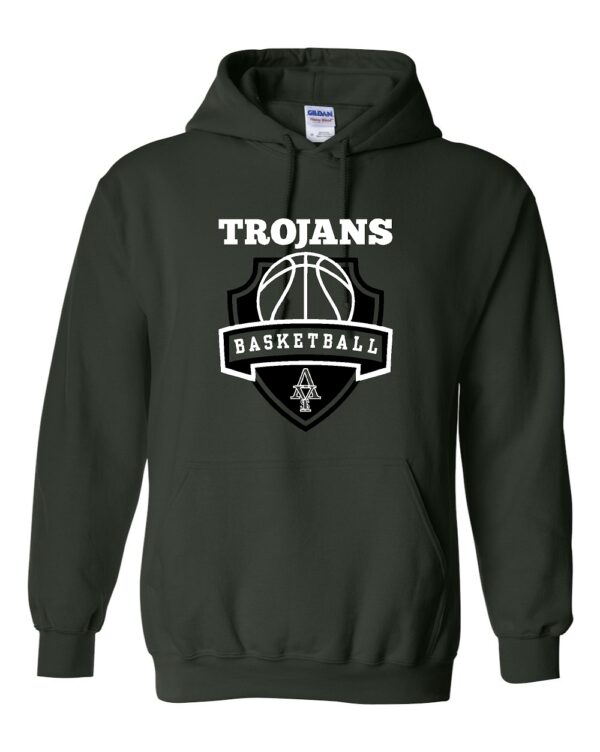 Trojans Basketball Pullover Hooded Sweatshirt - Image 2