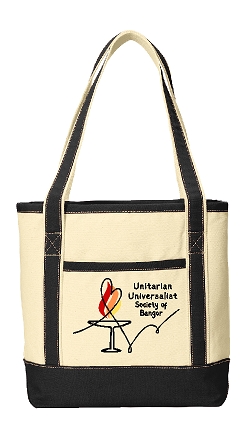 UUSB Medium Canvas Boat Tote