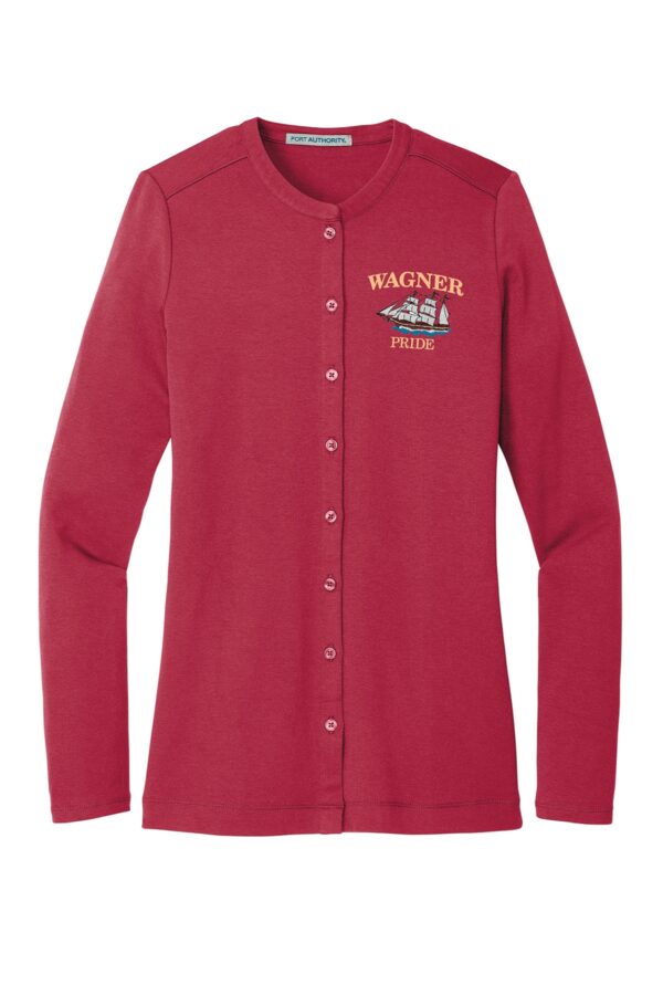 Wagner Pride Ladies Concept Stretch Button-Front Cardigan - Image 5