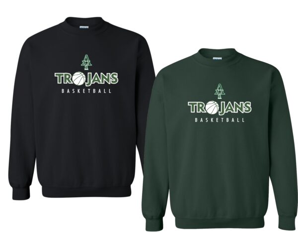 Trojans Basketball Crewneck Sweatshirt