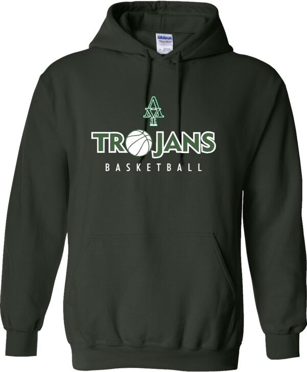 Trojans Basketball Pullover Hooded Sweatshirt - Image 5